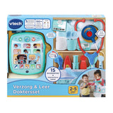 Vtech verzorg leer speelgoeddoktersset - educatief speelgoed - inclusief 15 accessoires - met gezongen liedjes