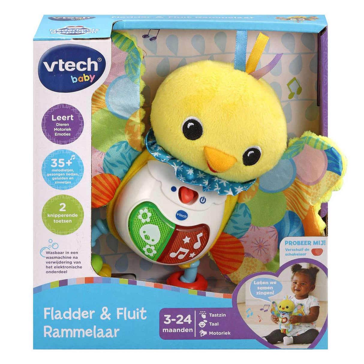 VTech Baby Fladder Fluit Rammelaar