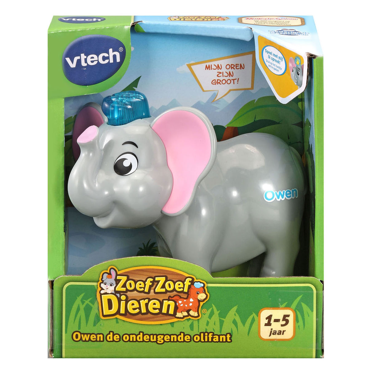 Vtech Zoef Zoef Dieren Owen l'éléphant coquin