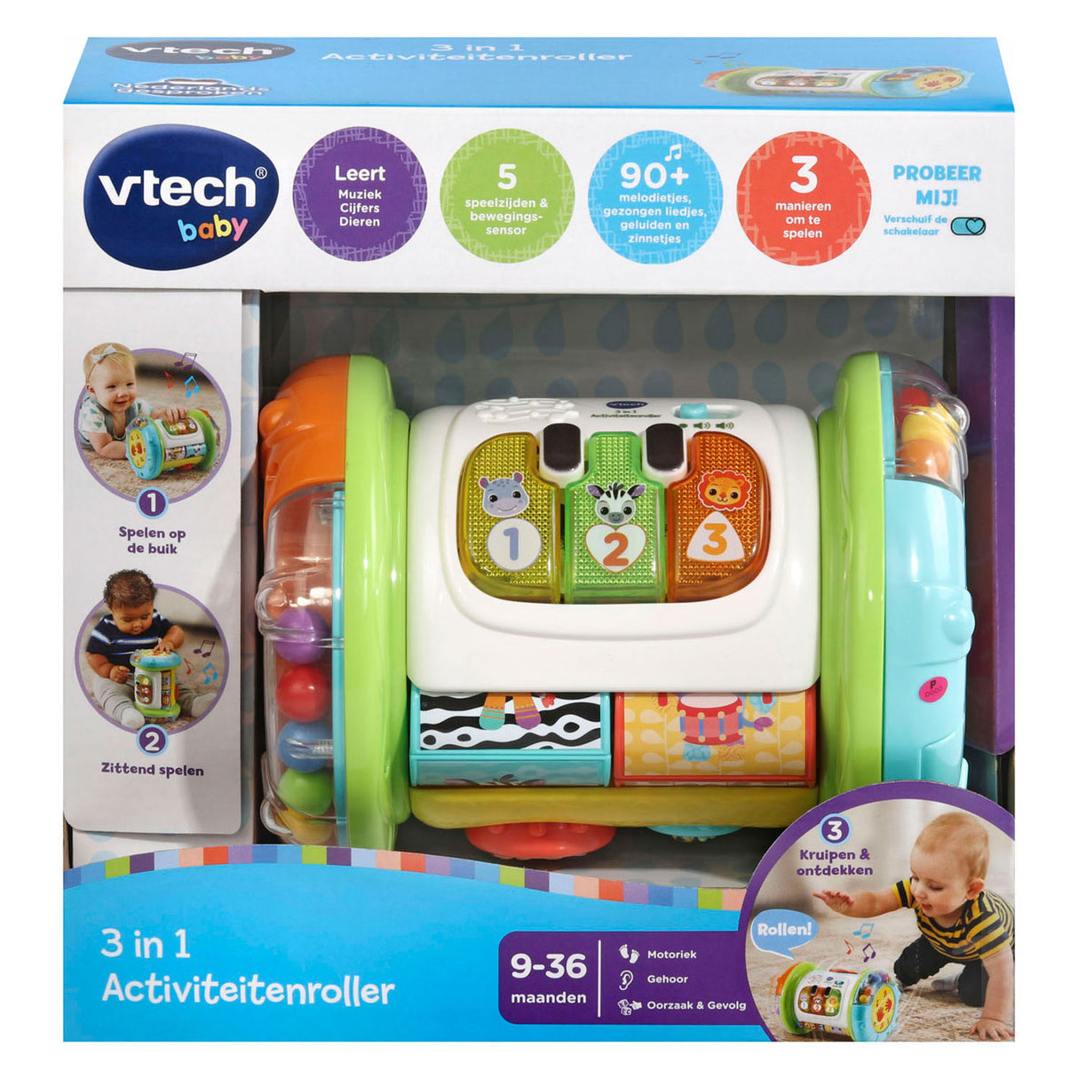 Vtech Dierenvriendjes 3in1 Activiteitenroller