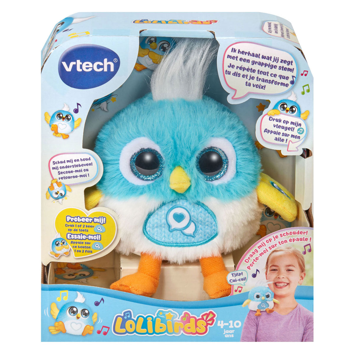 Vtech lolibirds niebieski