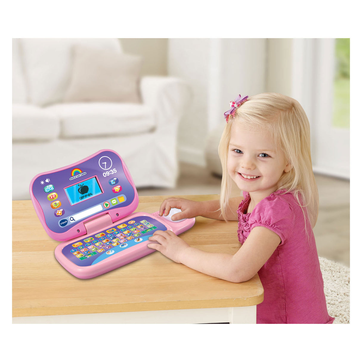 Vtech Game e pelle laptop rosa