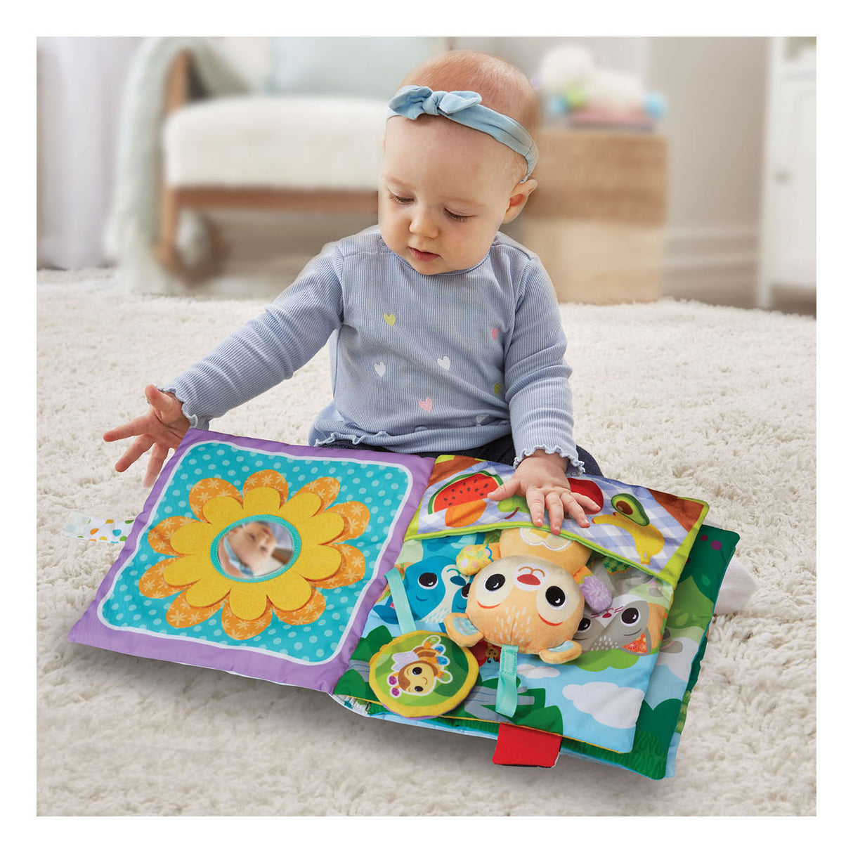 Vtech baby's grote knuffelboek