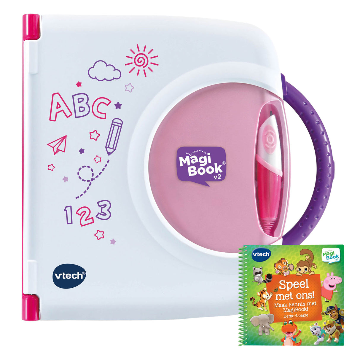 VTECH MAGIBOOK STARTER SET Różowy z Demoboek