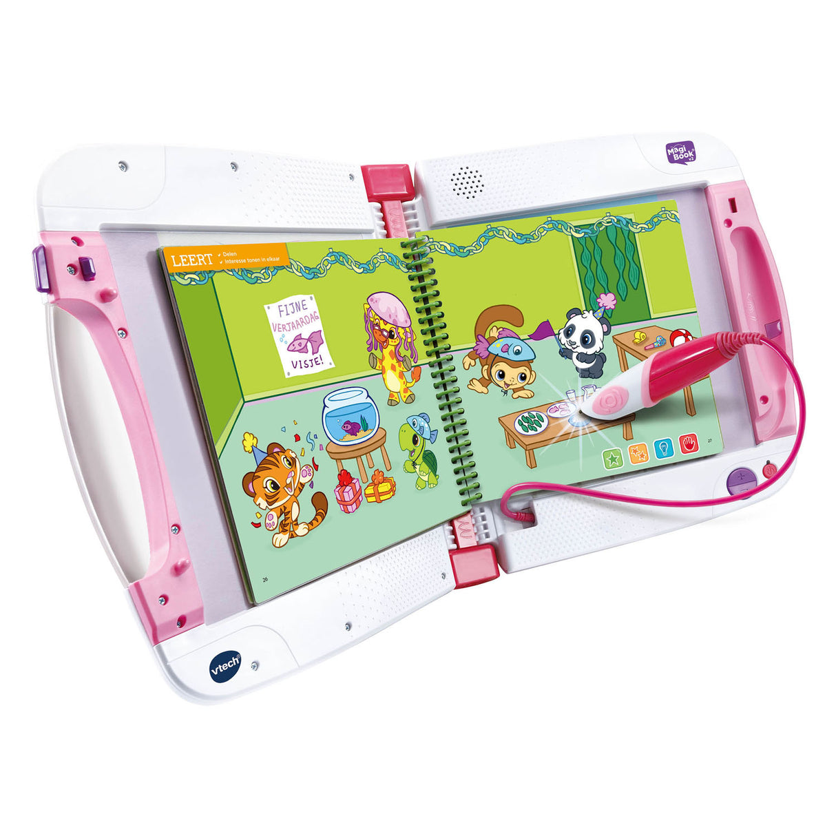 Vtech magibook starterset roze met demoboek