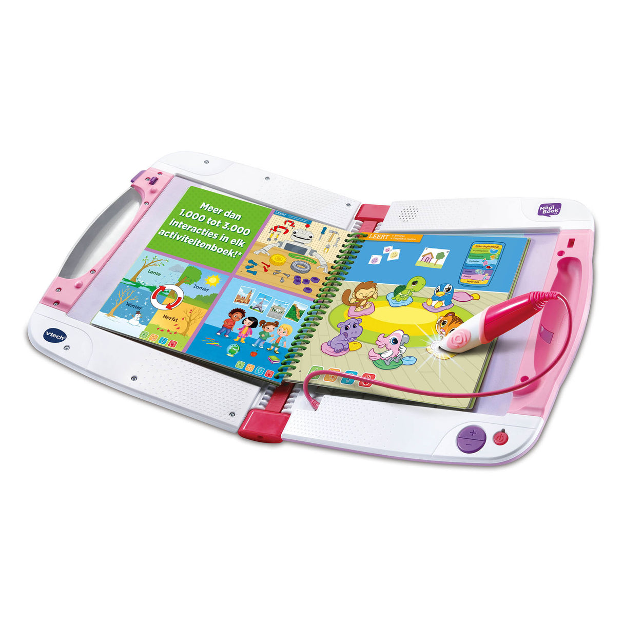 VTech Magibook Starter Set Pink With DeMoboek