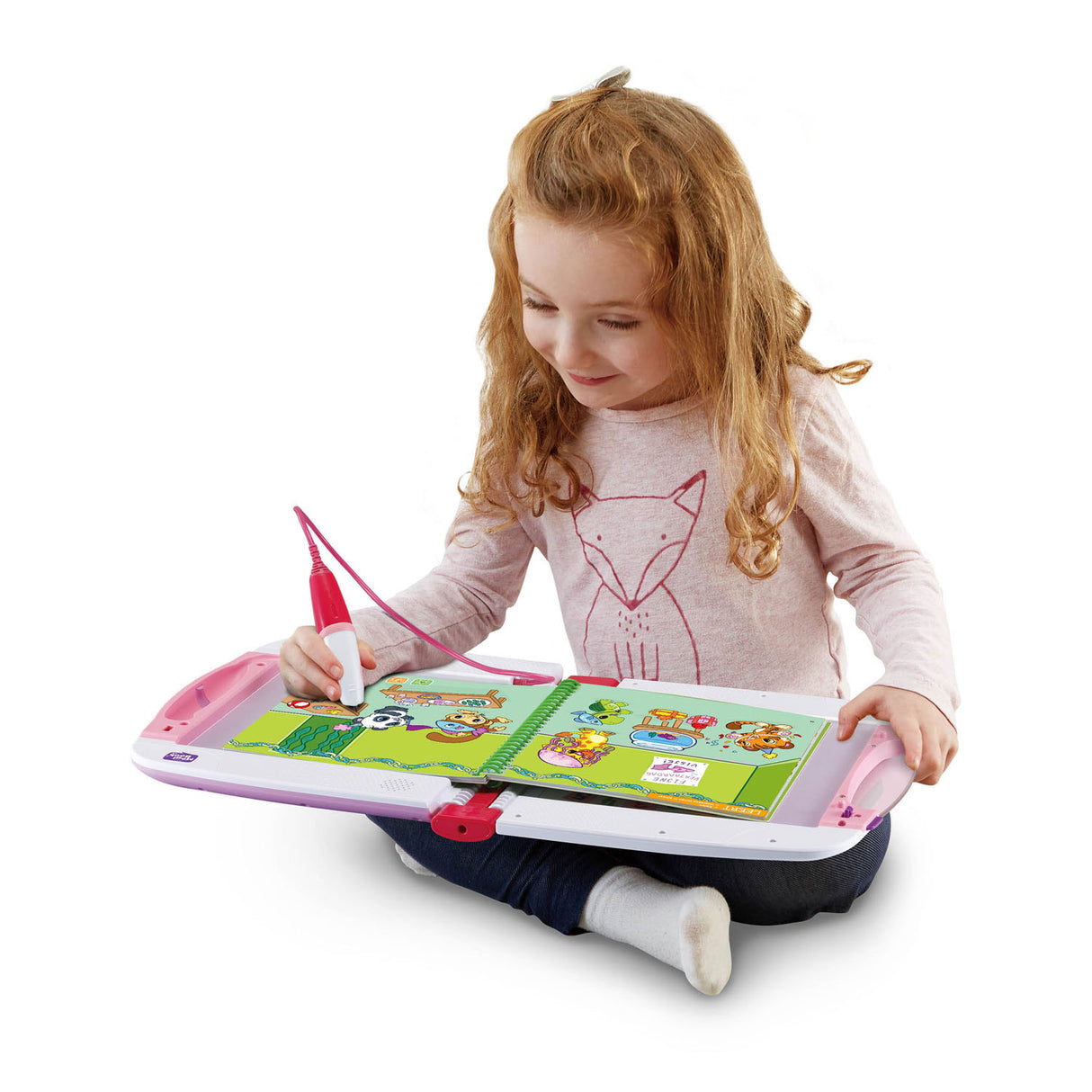 VTech Magibook Starter Set Pink With DeMoboek