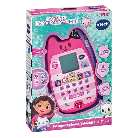 Vtech jouets electroniques educatifs gabby - le smartphone