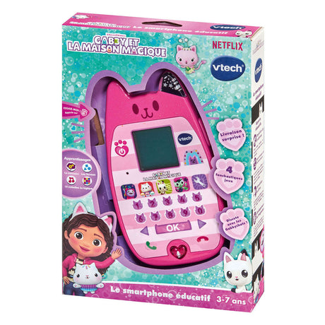 Vtech jouets electroniques educatifs gabby - le smartphone