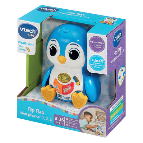 Vtech baby flip flap pinguïn 1-2-3