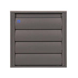 Renson 1062415 - skin opbouw dampkaprooster alu433 (173x173) structuur 7016 | 2 stuks