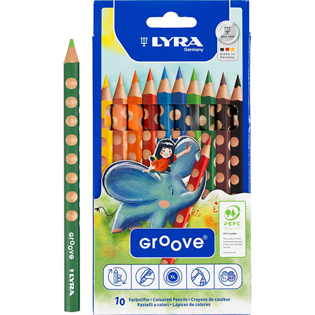Lyra https: www.cchobby.nl groove-kleurpotloden-l-18-cm-vulling-4-25-mm-diverse-kleuren-10-stuk-1-doos