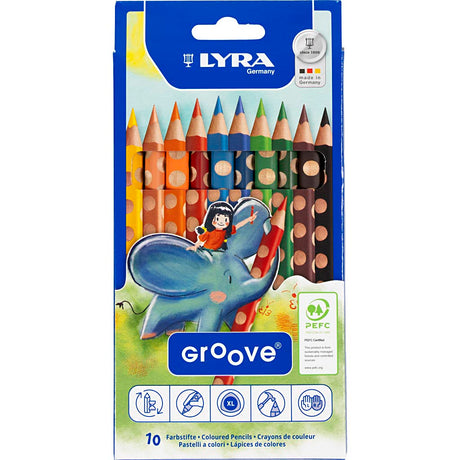 Lyra https: www.cchobby.nl groove-kleurpotloden-l-18-cm-vulling-4-25-mm-diverse-kleuren-10-stuk-1-doos