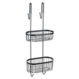 Wenko 1069611 - doucherek 2-laags serino zwart | 1 stuks