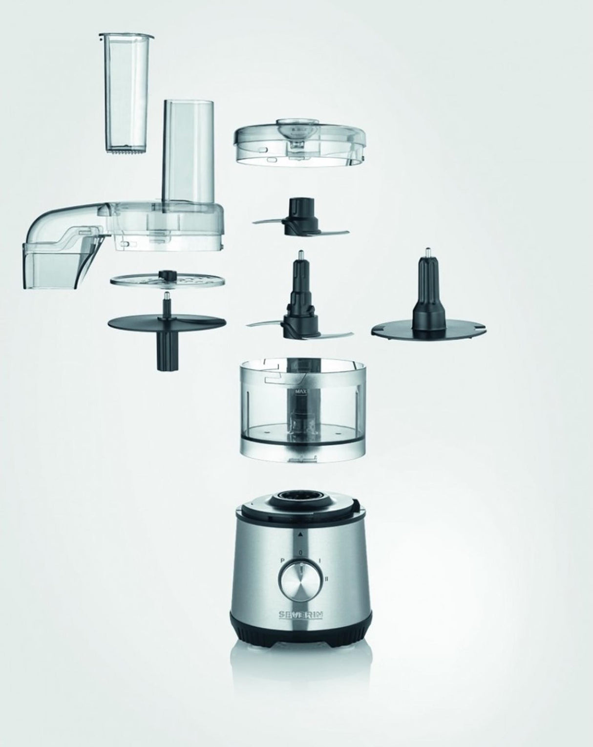 Severin hakmachine 0,5l 400w rvs