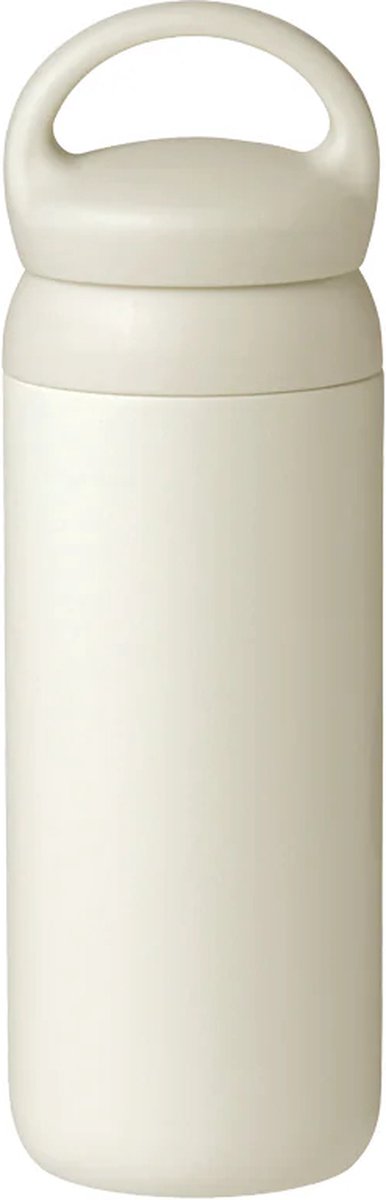Kinto day off tumbler 500ml - gebroken wit - rvs - drinkfles