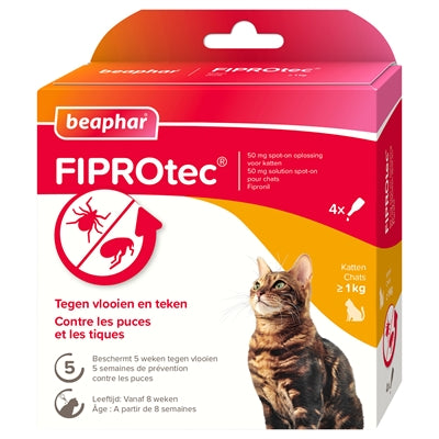 Beaphar Fiprotec Cat against flea ticks