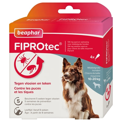 BEAPHAR FIPROTEC CHIEN CONTRE LE DESSION ET FLEA