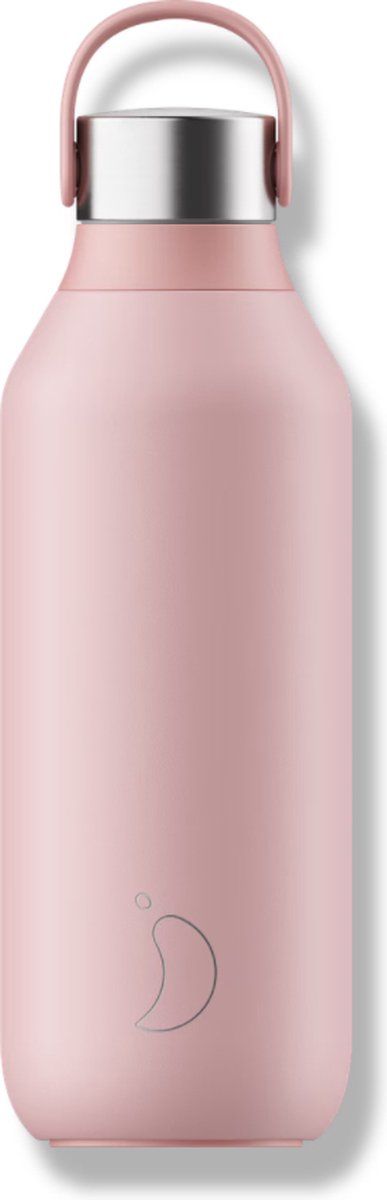 Chilly's series 2 - drinkfles - thermosfles - 500ml - blush pink
