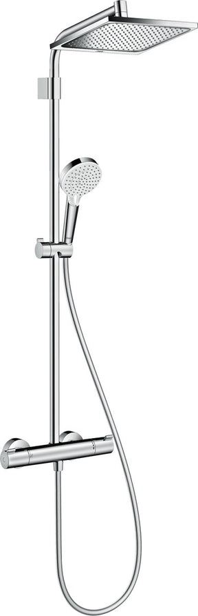 Hansgrohe crometta e - showerpipe varia - 240mm - chroom - met thermostaat