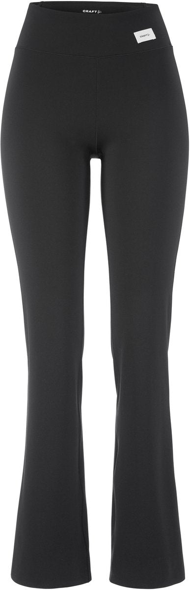 Craft collective flares w dames sportbroek - zwart m