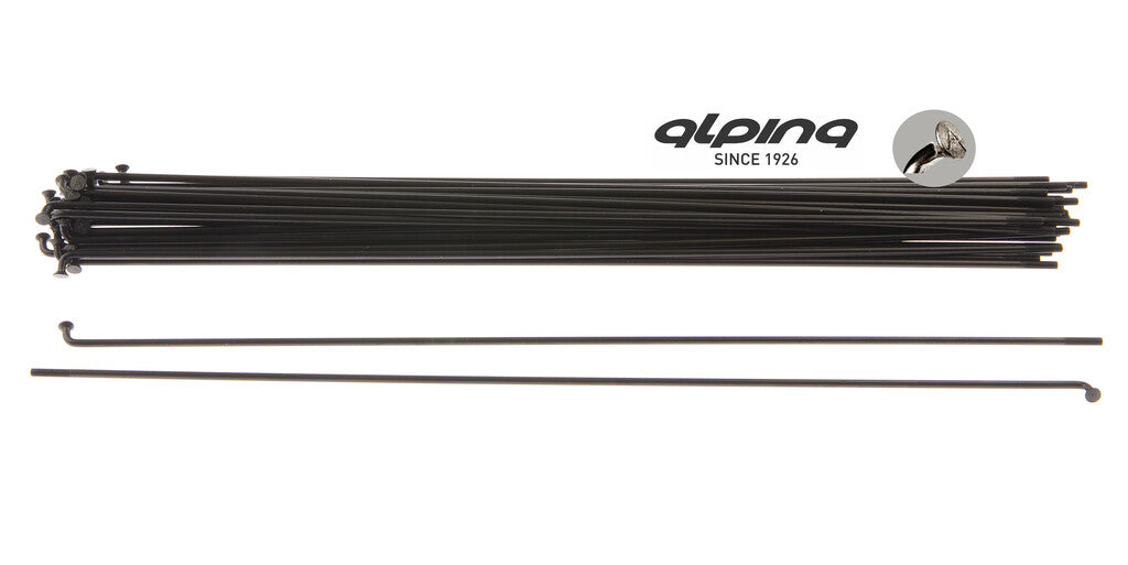 Spaken 284-13 Raggi ø2.33 mm FG 2,6 - zwart RVS