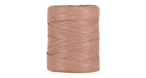 Papier raffia 5-8mm 100mtr old pink