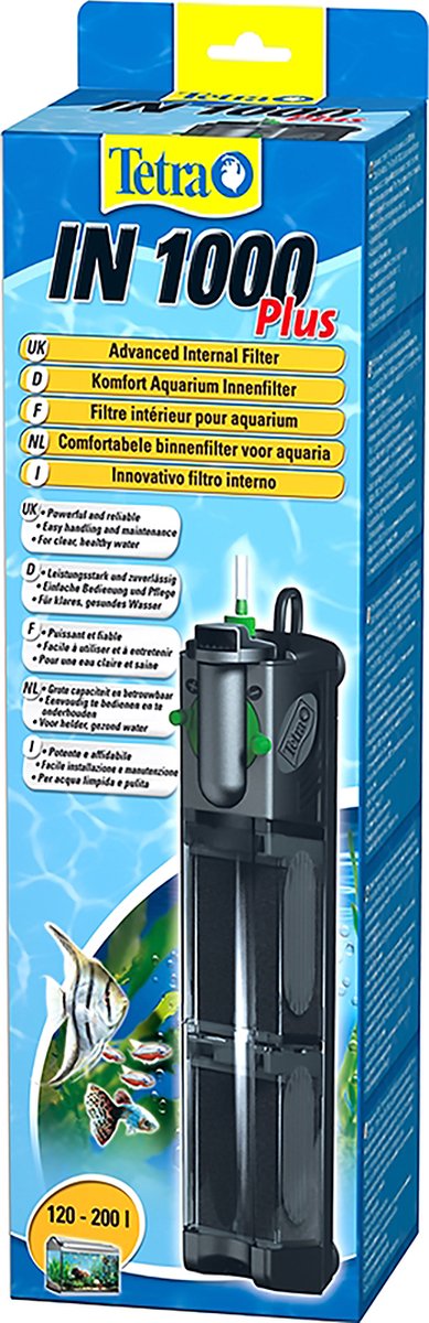 Tetra aquariumverlichting - tec 1000 plus filter 120-200