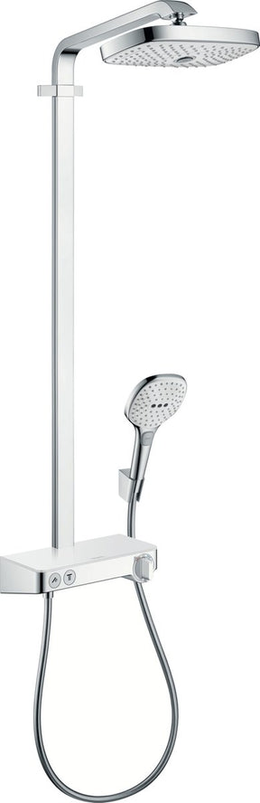 Hansgrohe raindance select e showerpipe 300 2jet met showertablet select 300 chroom