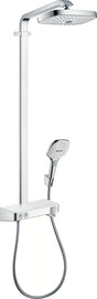 Hansgrohe raindance select e showerpipe 300 2jet met showertablet select 300 chroom