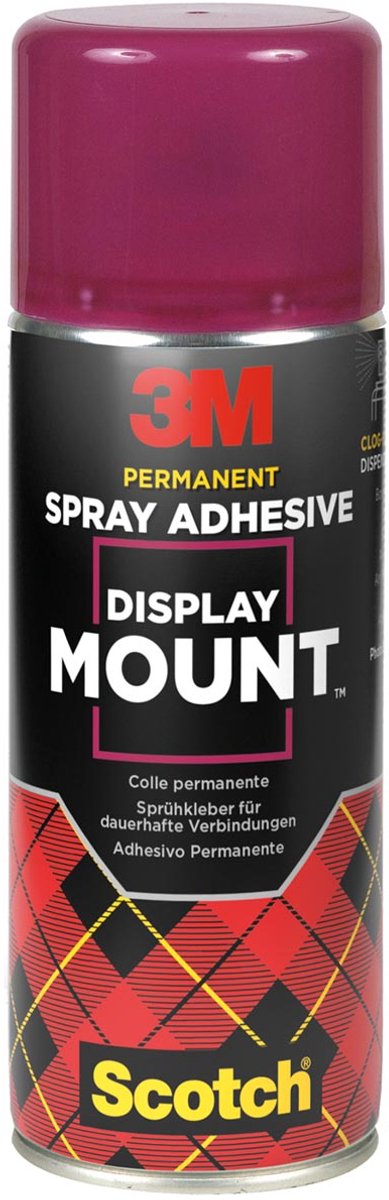 3m ™ scotch-weld display mount, permanent, transparant, 400 ml