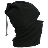 Edge multifunctionele nekwarmer - polyester - zwart