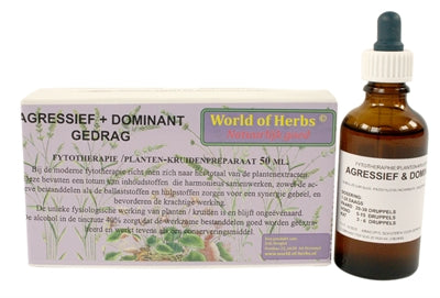 Monde des herbes fytotherapy comportement dominant agressif