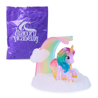 Unicorn academy - verzameleenhoorn met magische edelsteen verrassingsfiguur - eenhoornspeelgoed - speelsets