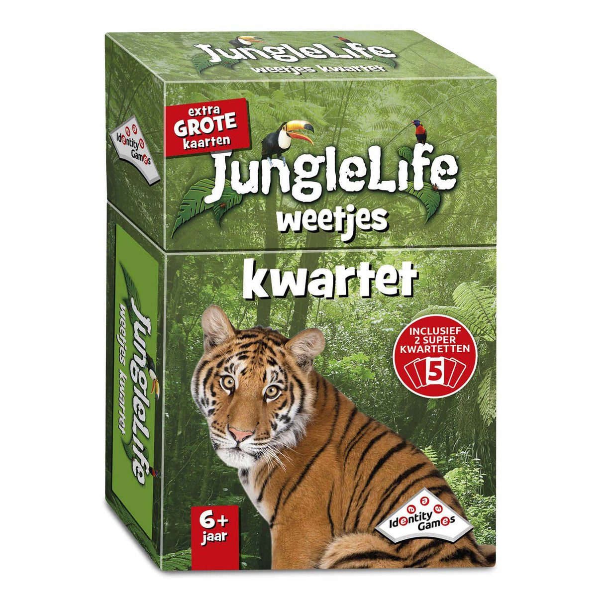 Gry tożsamości kwartet faktów Junglelife