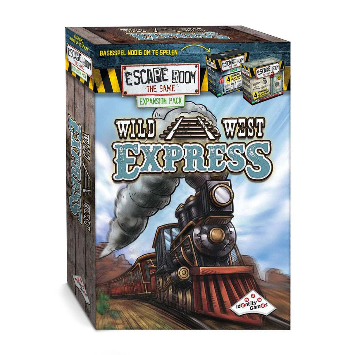 Expansion de la salle d'évasion des jeux d'identité Set Wild West Express