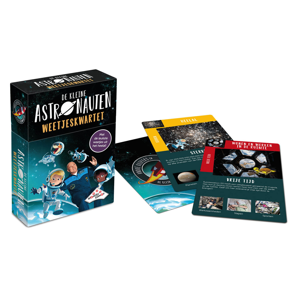 Jeux d'identité Petits astronautes Facts Quartet