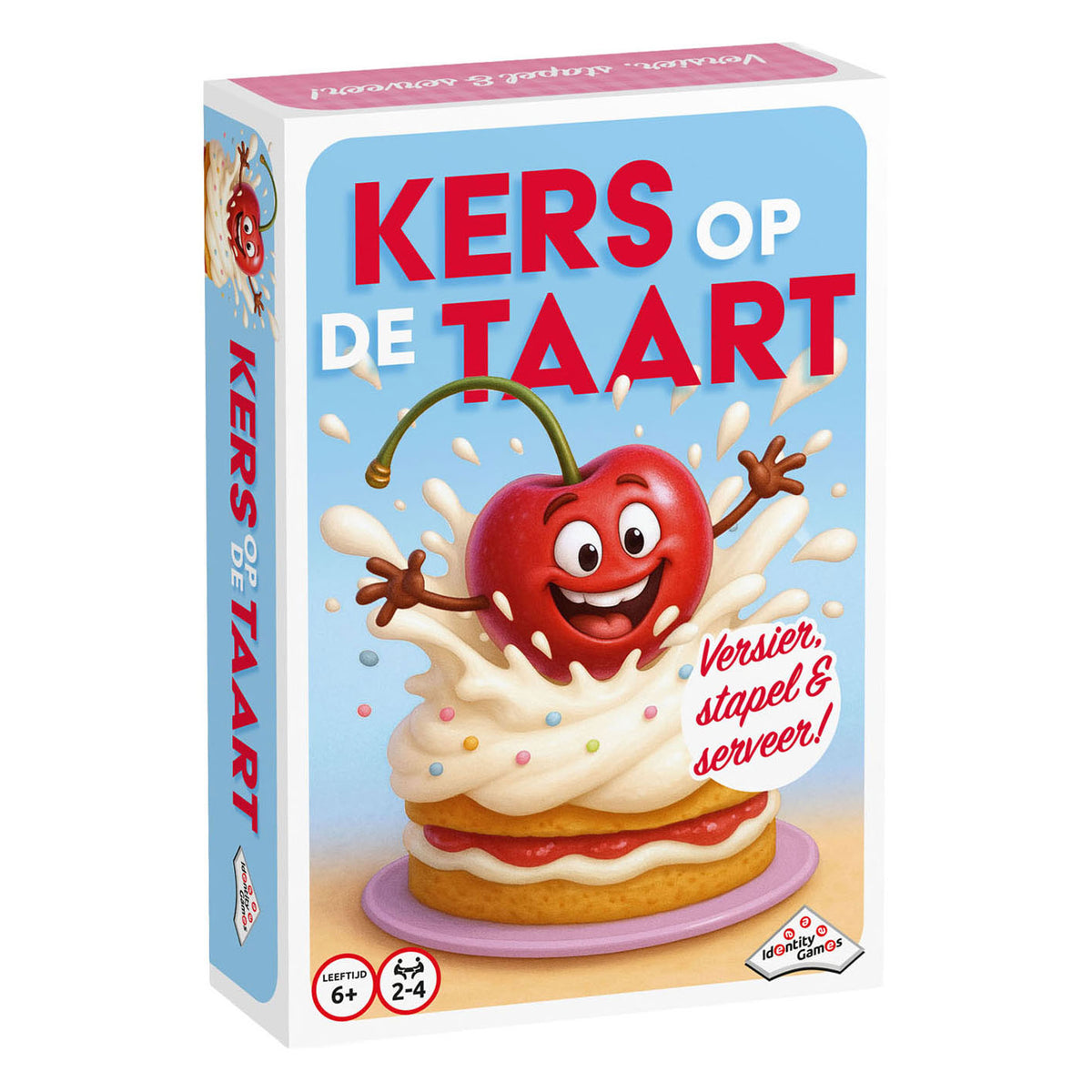 Identity games kers op de taart - versier, stapel serveer!