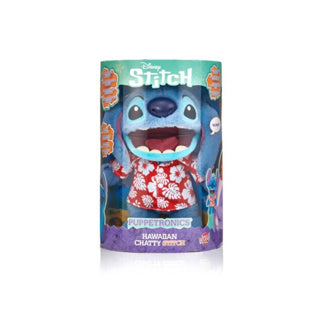 Wow stuff disney stitch hawaiian chatty stitch knuffel 30 cm + geluid