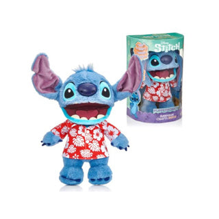 Wow stuff disney stitch hawaiian chatty stitch knuffel 30 cm + geluid