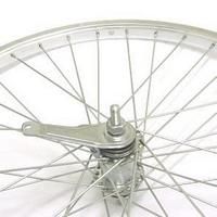 Baghjul 24 (507) Alu Standard Brake Hub Silver