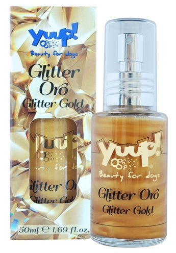 Yuup! Mode glitter guldhund parfume