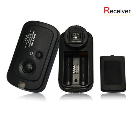 Pixel draadloze afstandsbediening rw-221 dc2 oppilas voor nikon