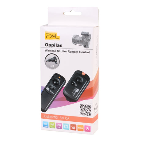 Pixel draadloze afstandsbediening rw-221 n3 oppilas voor canon