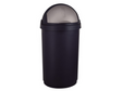 Curver roll prullenbak - 50 liter - zwart