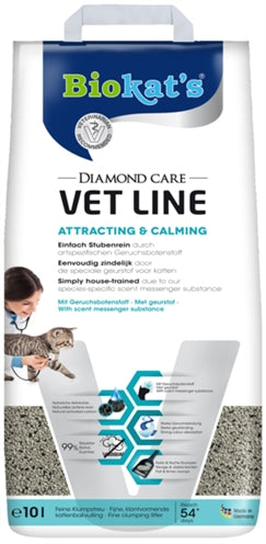 Biokat's Cat Letter Diamond Care Vet Line, ki privlači pomirjujoče