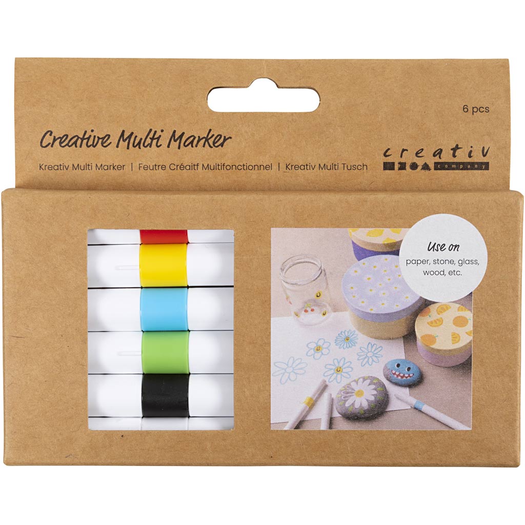 Creativ company http: www.cchobby.nl creatieve-multi-stift-lijndikte-4-mm-diverse-kleuren-6-stuk-1-doos