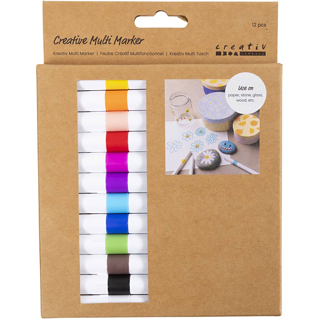 Creativ company http: www.cchobby.nl creatieve-multi-stift-lijndikte-4-mm-diverse-kleuren-12-stuk-1-doos