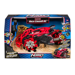 Nikko radiografisch bestuurbare auto nano rock crushr rood