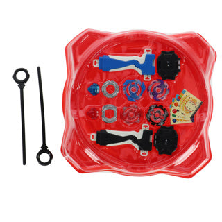 No brand spinning top set | 2 stuks